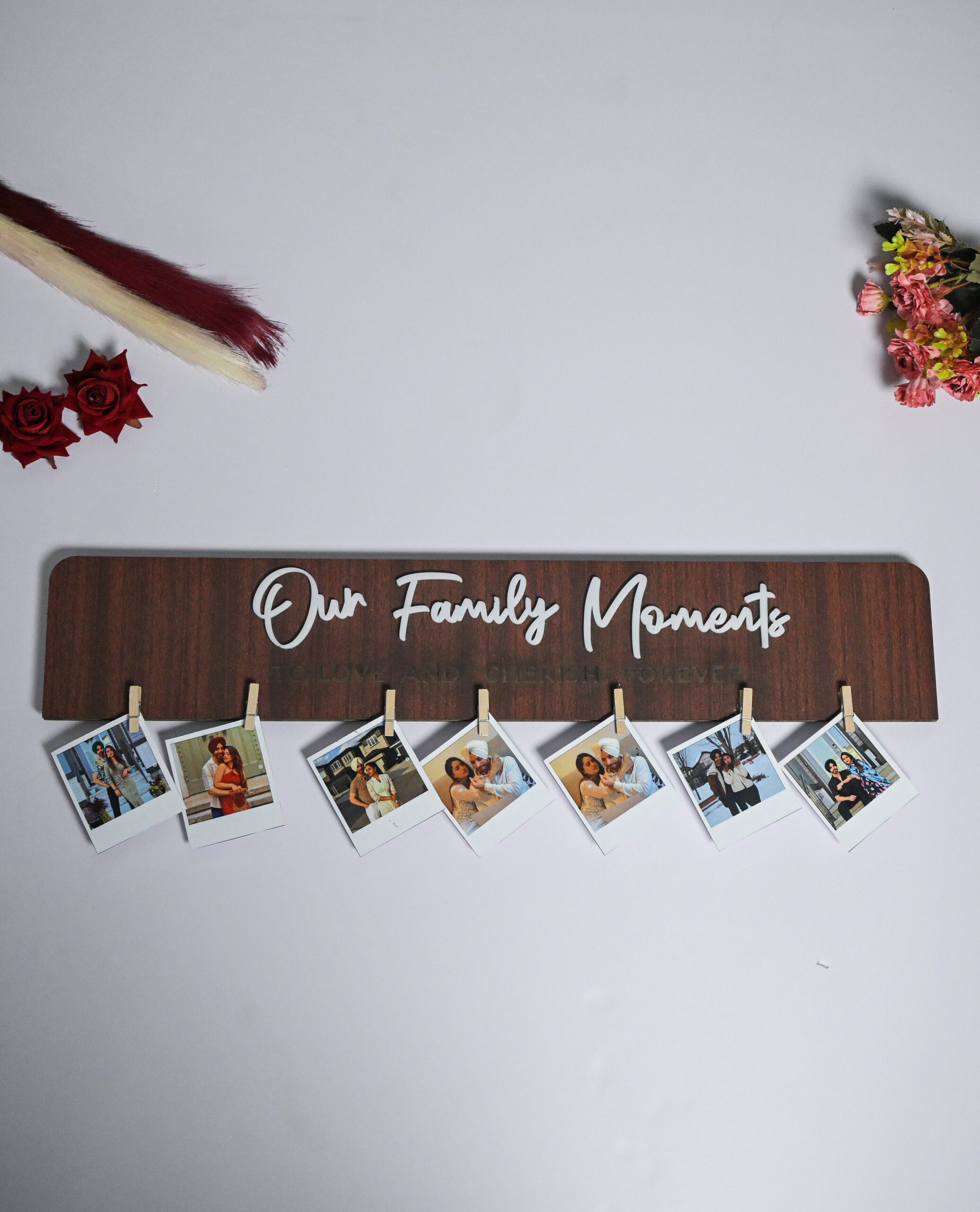 Family Moment Board Light Brown,Brown